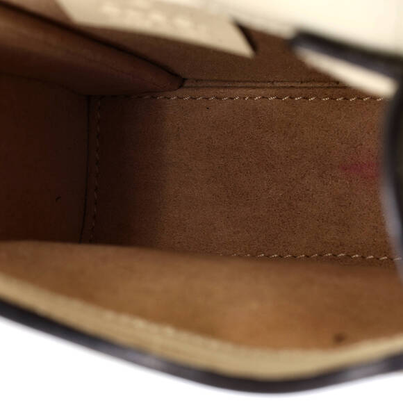 Gucci Horsebit Crossbody Bag Gg Coated #197814G90B - Picture 5 of 8